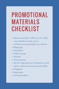 artist-manager-checklist-of-promotional-materials